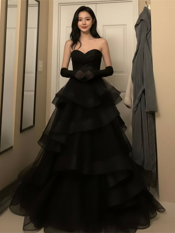 Luxurious Turkish-Inspired Evening Gown for Women with Elegant Long Silhouette