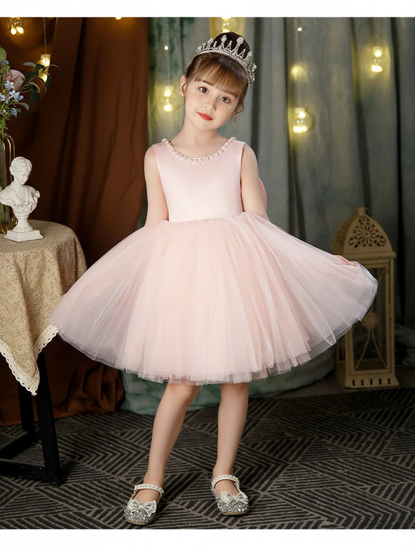 Girls’ Evening Dress – Princess-Style Formal Gown for Weddings, Birthdays & Performances